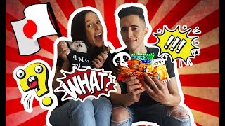 TRYING JAPANESE SNACKS c/Teresa Lemos