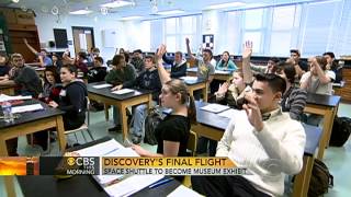Shuttle Discovery's last trip -- to Smithsonian