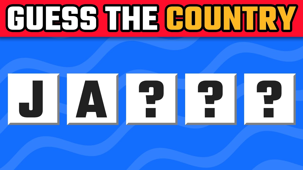 Country Guessing Game