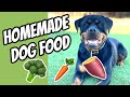 Homemade Dog food for my Rottweiler