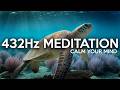 432 Hz Meditation Music | Calm Mind & Stress Relief | Underwater Ocean Sea Life Scene