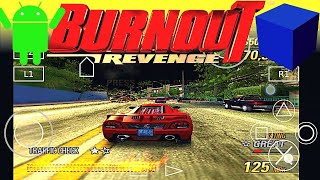 Burnout Revenge PS2 Emulator Android Gameplay - Aether SX2 APK - Burnout Revenge Mobile - 2022 screenshot 3