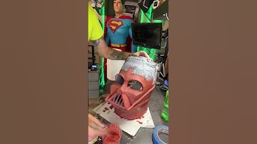 Vader helmet is coming along nicely! #starwars #cv3d #darthvader #anakinskywalker #sithlord