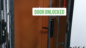 GENESIS IoT GT02 Revo Gate + X370 Smart Mortise Door Lock with Synchronize unlocking for HDB BTO