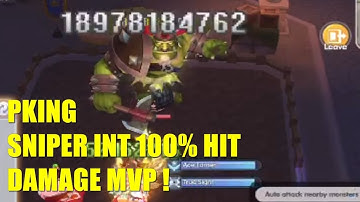 PKING Showcase Damage RANGER INT Build MVP ! | Ragnarok X Next Generation