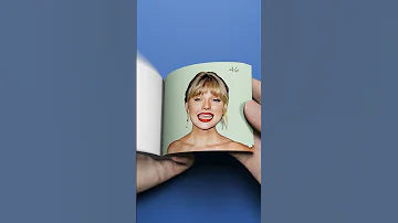 Taylor Swift Singing Pretty Little Baby FlipBook Shorts 