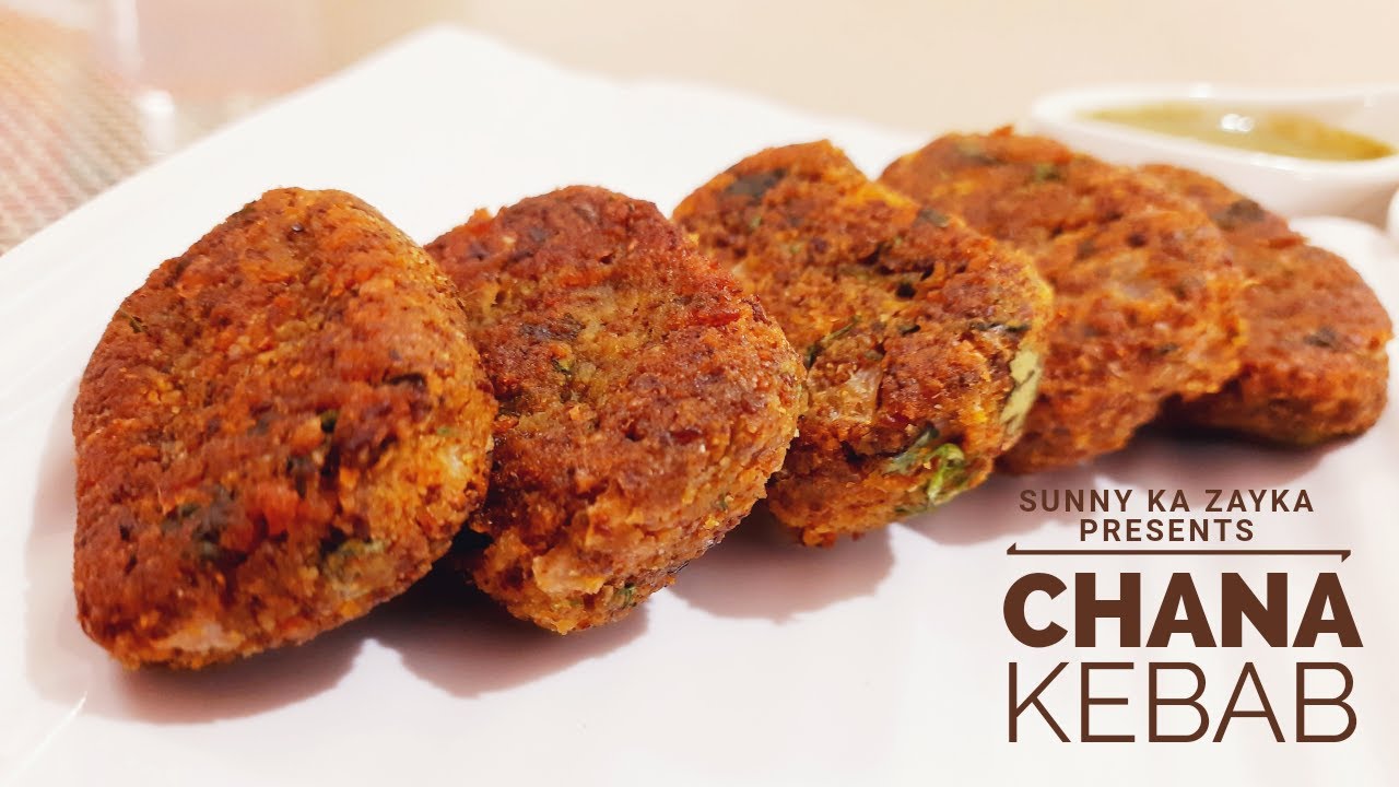 Shami Kebab│काले चने के कबाब│Black Chickpea Kebab Recipe│Healthy & Tasty Veg. Indian Starter