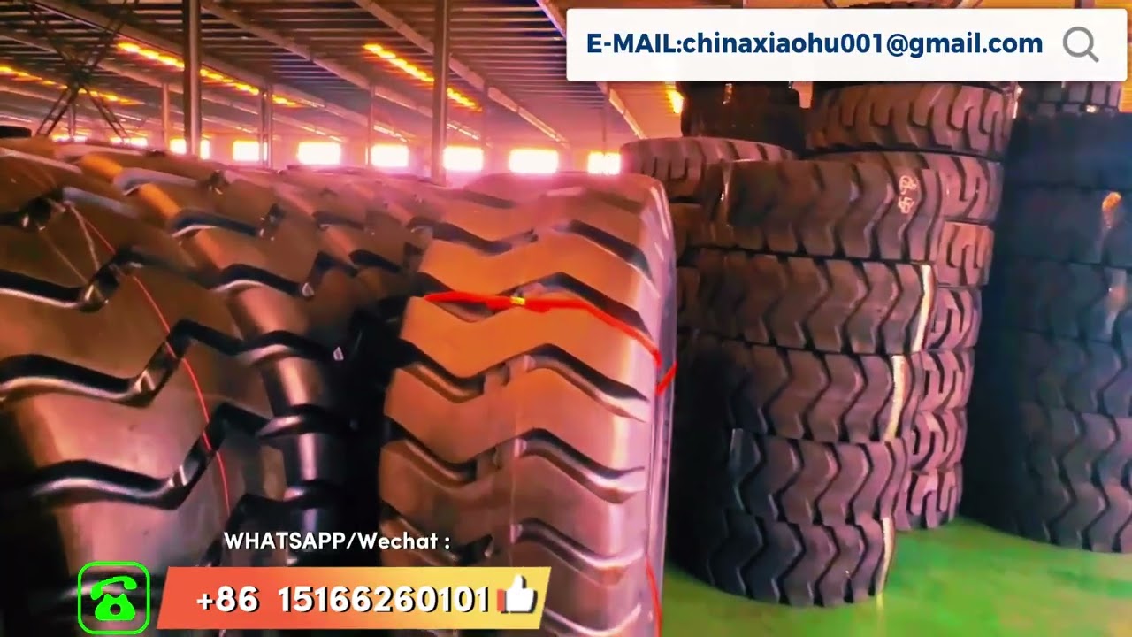 Komatsu Nacelle articulée pneu 31×15.50-15 L-5, DOOSAN Mât vertical pneu 445/65-19.5 durable usage