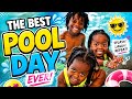 🌊 Pool Day Chaos | Family of 7 😱