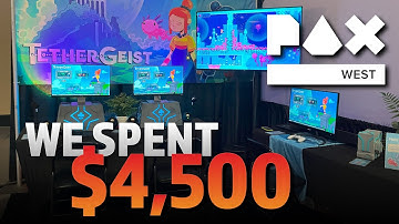 We showcased our indie game at PAX west. Here