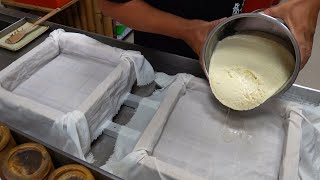 How Tofu Is Made in Taiwan / 手工豆腐 - Taiwanese Food