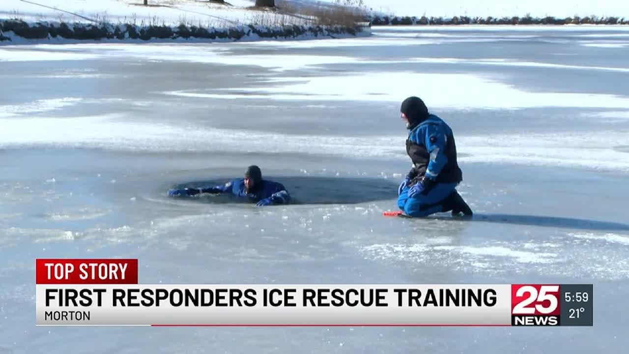 After recent drownings within the area, first responders call to action for ice training rescues
