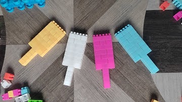 Satisfying DIY Icecream 🍨 ASMR building blocks/block game/Lego block #asmr#asmrsounds#buildingblocks