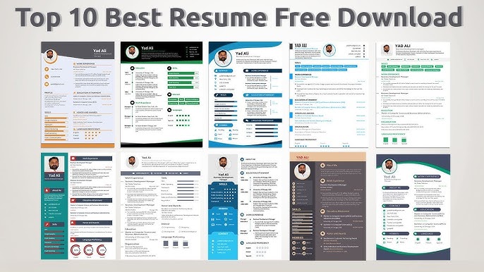 Top 10 Best Resume templates free Download 2023 || Top 10 Word Resume Format free download || Resume - YouTube top-10-best-resume-templates-free-download-2023-top-10-word-resume-format-free-download-resume-youtube