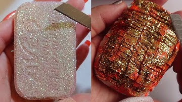 Soap Carving ASMR Relaxing Sounds no talking Satisfying ASMR Video