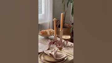Spring Table Setting with Crumble | Pink-Themed Dining Featuring the Deep Ceramic Fry Pan 🌸