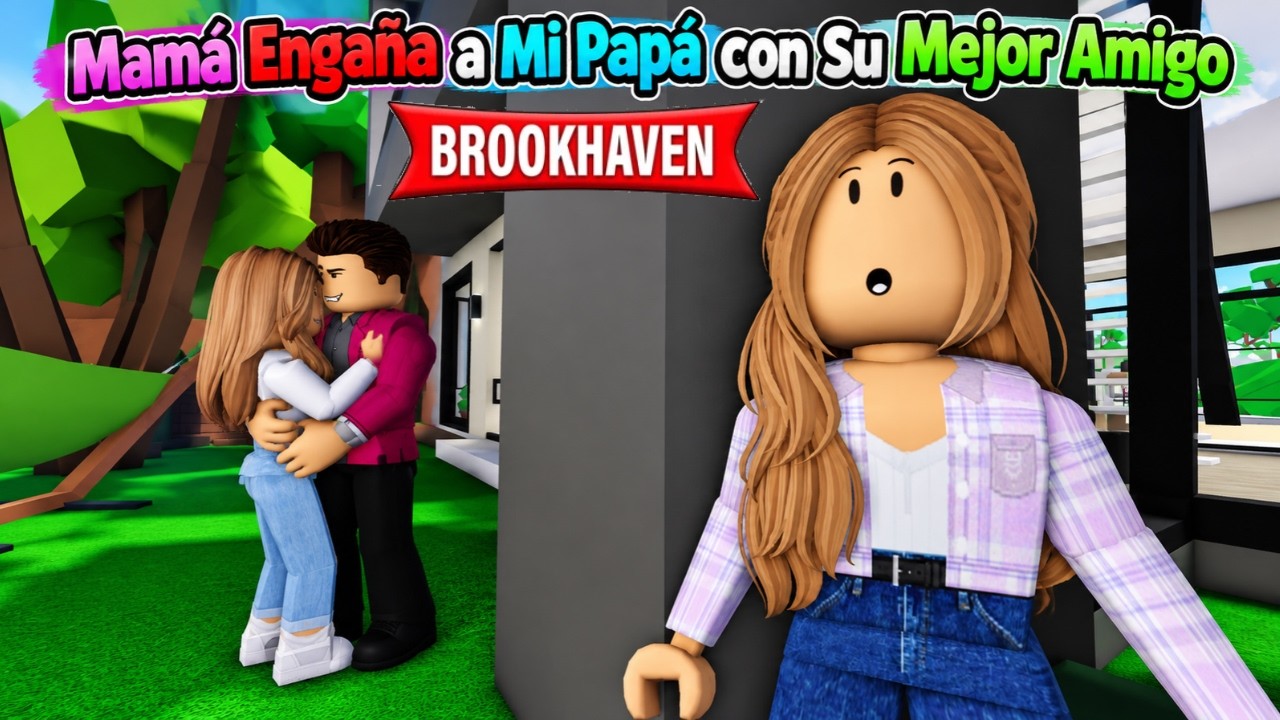 MAMÁ ENGAÑA A MI PAPÁ CON SU MEJOR AMIGO | Historias de Roblox Brookhaven