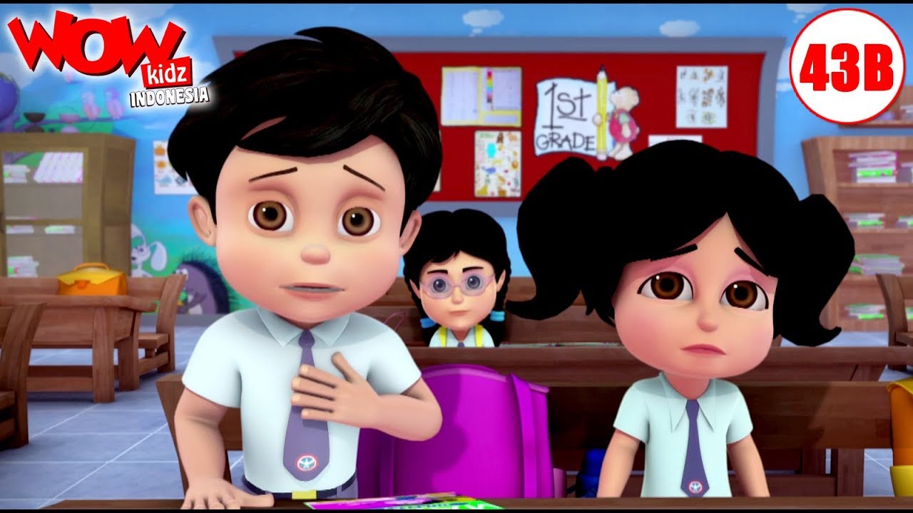 Kartun Anak | Vir: The Robot Boy Bahasa Indonesia | Hukuman Vir | WowKidz Indonesia