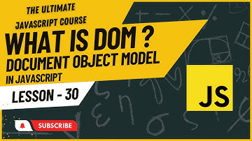 What is DOM - Document Object Model in JavaScript | Hindi/Urdu | JavaScript Tutorial #30