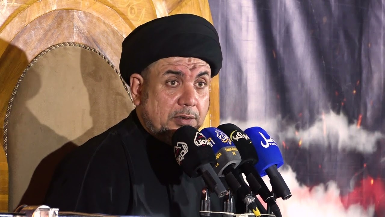 الخطيب السيد هشام البطاط || شهادة الرسول الأعظم - ص || مزار عون بن علي- بابل - المدحتية