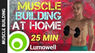 Easy Workout to Gain Muscle at Home - Muscle Building Exercises for Beginners screenshot 3