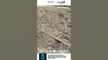 DIY Cassava Root Tool – Manual Lifting Lever