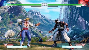 Street Fighter V Beta Vega Combo Video