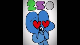 Fours gonna drop 250 hugs on you lazy bfdi bfb fourbfb fypシ epic mika_kit