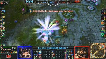 LCS 2013 EU Summer W7D2 - MYM vs NIP