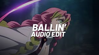 ballin' - mustard ft. roddy ricch || edit audio Resimi