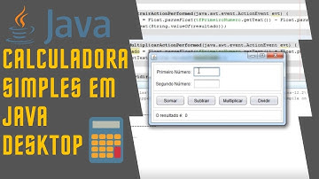 CALCULADORA SIMPLES EM JAVA DESKTOP