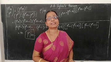 2.12 First proof of  Sylow