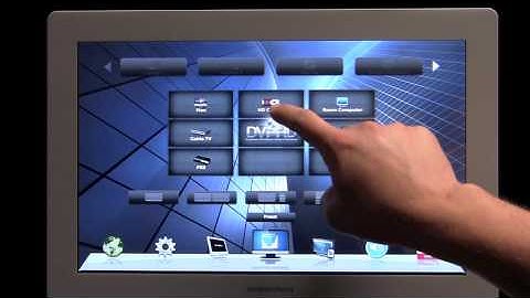 Crestron Touchpanel GUI
