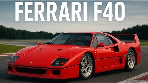 Ferrari F40: Enzo Ferrari