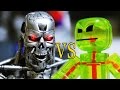 Stikbot Stop motion | ROBO Deathmatch (Part 2)
