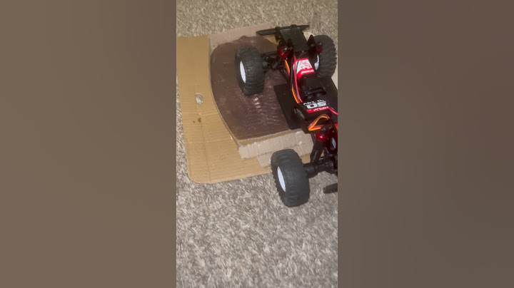Rc car in slime! #rc #slime #fyp