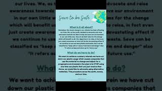 SAVE TO BE SAFE ADVOCACY GROUP 2 DMC 1
