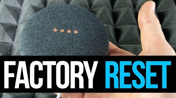 How to Factory Reset Google Nest Mini without using the app