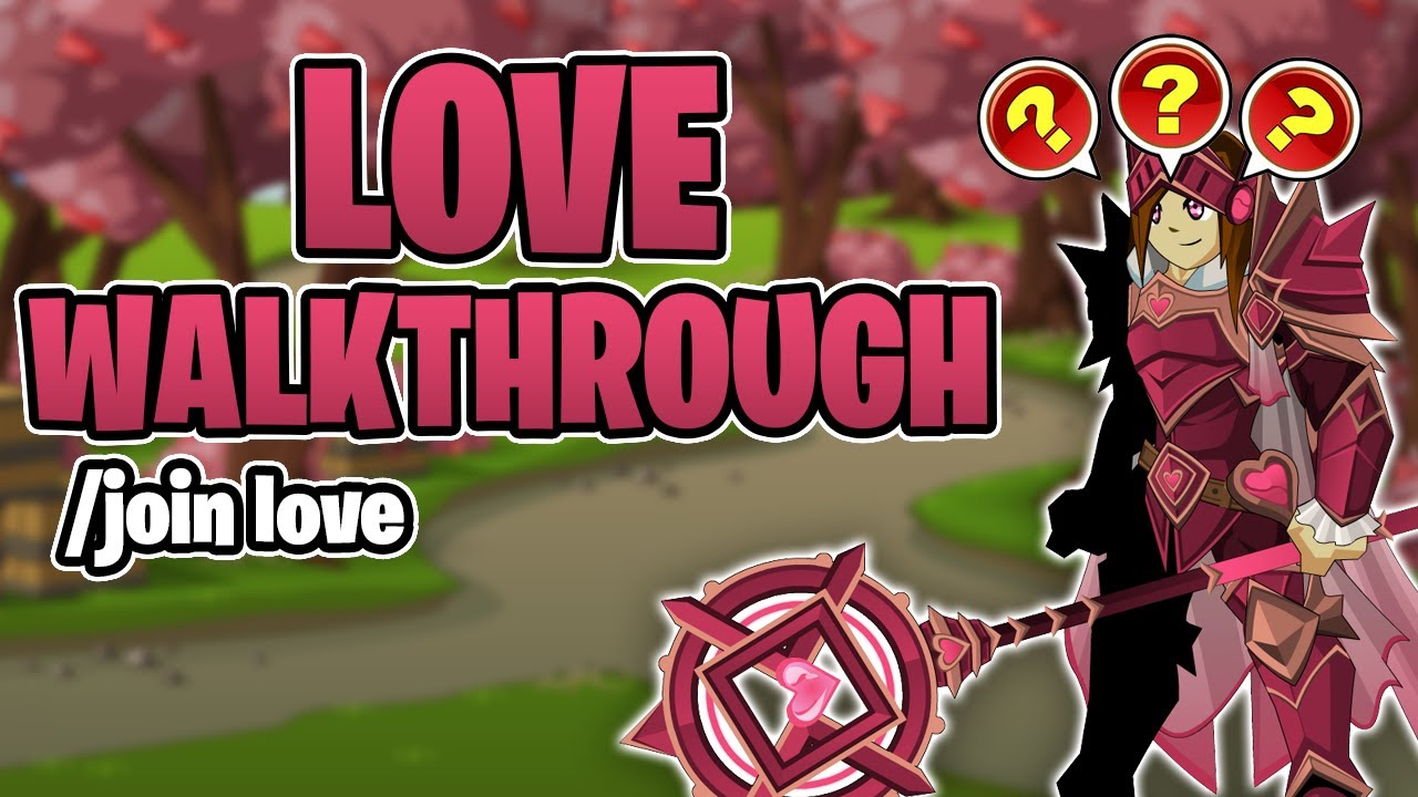 Love Quest Walkthrough join love   AQW