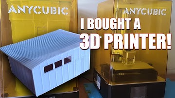 My FIRST attempt at RESIN 3D Printing - N Scale building
