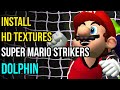 How to Install Super Mario Strikers HD Texture Pack in Dolphin Emulator