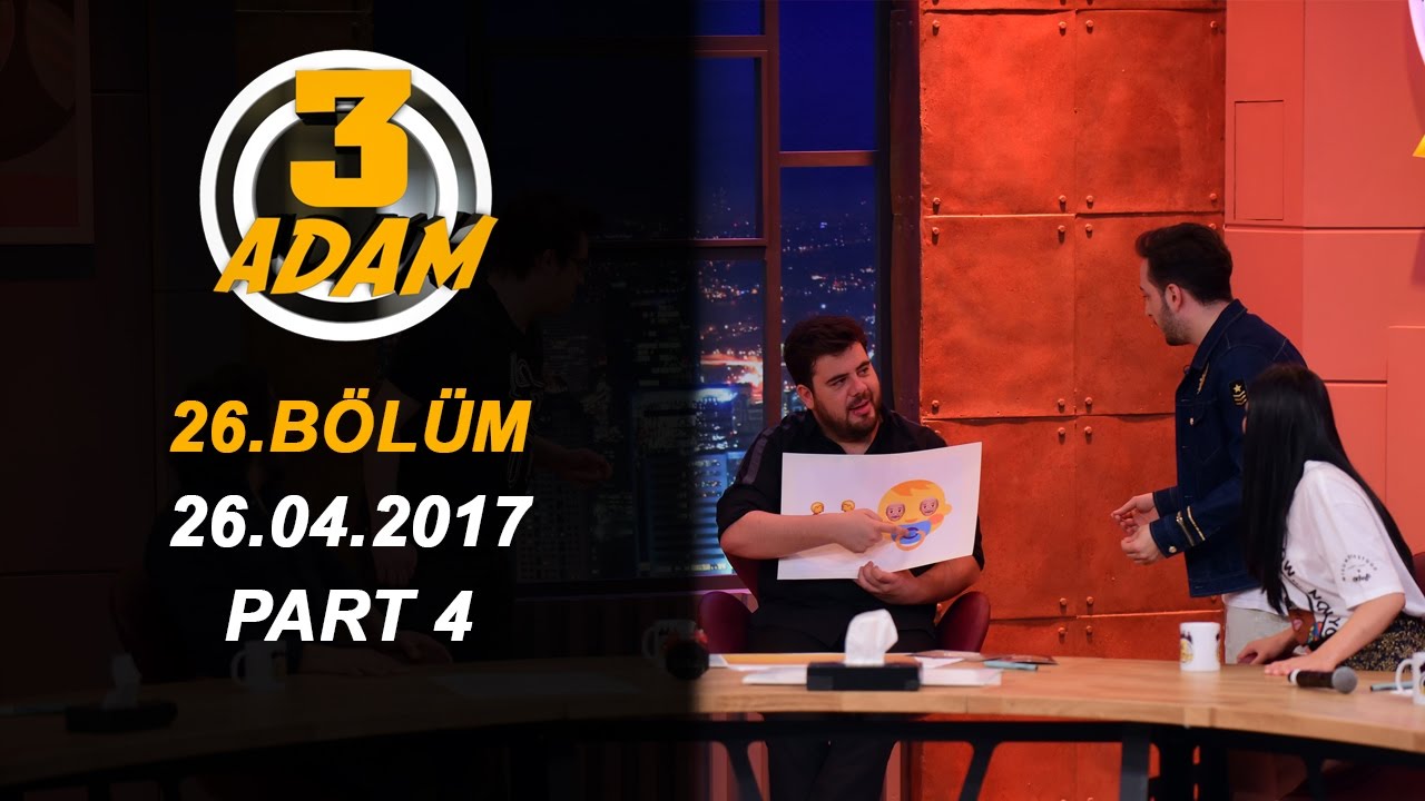 3 Adam 26.Bölüm (26.04.2017)  Part 4