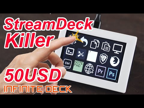 StreamDeck Killer! This is the InfiniteDeck - an easy to use macropad