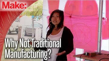 Maker Faire 2013 3D Printing Stage: Why 3D Printing, Why Not Traditional Manufacturing