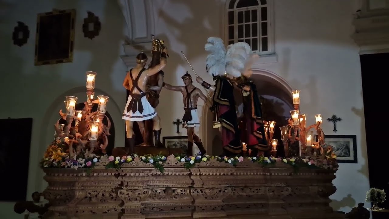 Última chicota del Señor de la Columna de La Rambla en el interior de la Iglesia - Extraordinaria