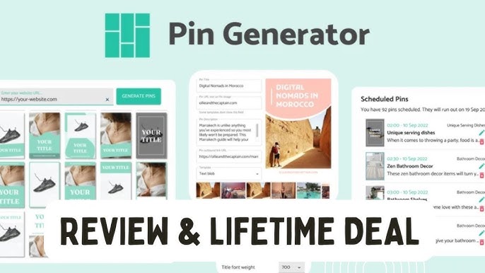 Pin Generator Lifetime Deal Review: Unlock Unlimited Pins