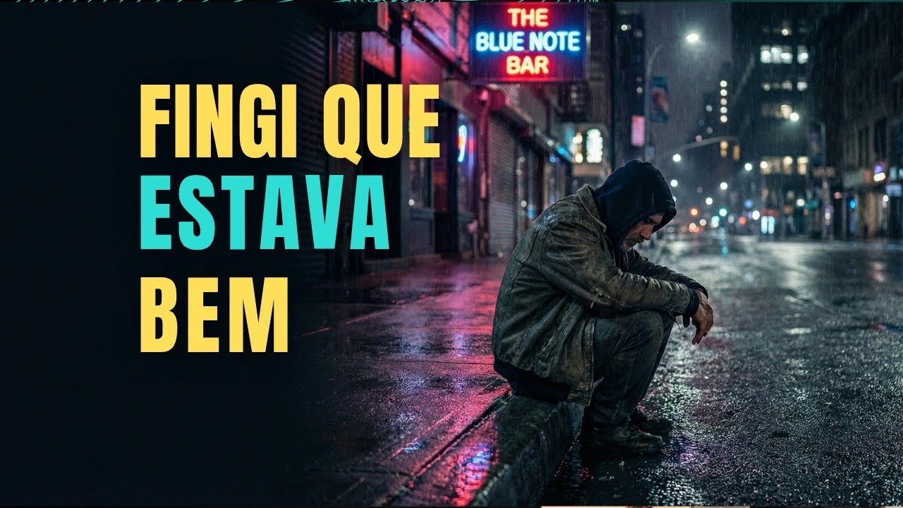 FINGI QUE ESTAVA BEM — Dark Emotional Rap | Dor Silenciosa & Superação