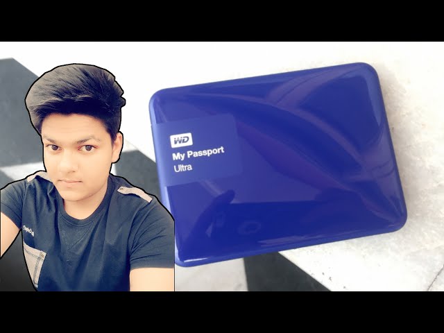 WD My Passport Ultra 1 Tb Portable External HardDisk. [Blue]
