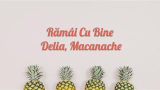 Rămâi Cu Bine - Delia, Macanache (versuri)