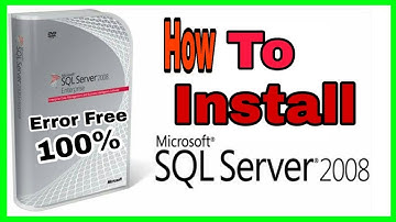 How To Install SQL Server 2008 R2 in Urdu/hindi?